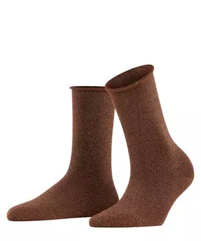 Носки блестящие Falke, коричневый