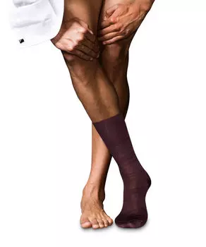 Носки блестящие Falke, красный