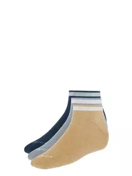Носки Boggi Milano Socks, бежевый/морской синий/пыльный синий