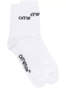 Носки Bookish с логотипом Off-White, белый