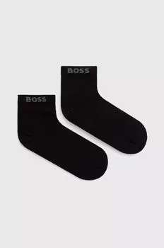 Носки BOSS, 2 пары Boss, черный