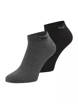 Носки BOSS Socks, пятнистый серый/черный