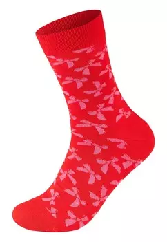 Носки BOW UNISEX Happy Socks, красный
