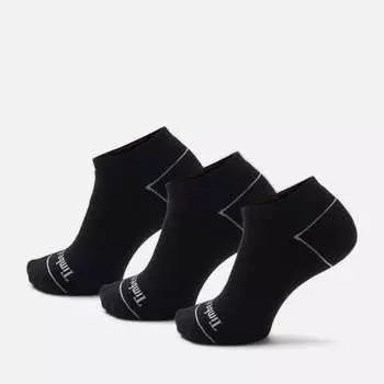 Носки Bowden 3-Pack Full Cushion No-Show Timberland, черный