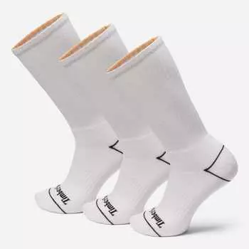 Носки Bowden с полной амортизацией, 3 пары Timberland, белый