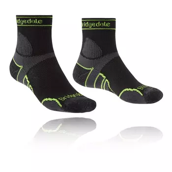 Носки Bridgedale TRAIL RUN Lightweight T2 Merino Sport 3/4 Crew, черный