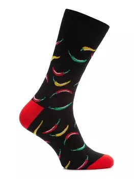 Носки Brille Crazy x1, черный