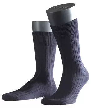 Носки "Бристоль" из шерсти мериноса Falke, синий