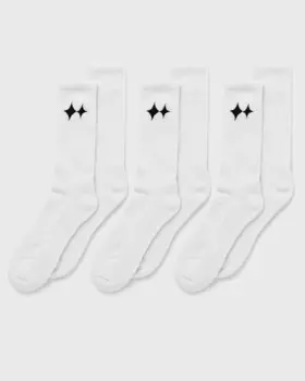 Носки Bstn Brand Bstn Cushioned Crew Socks Three Pack, белый