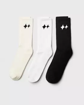 Носки Bstn Brand Bstn Cushioned Crew Socks Three Pack, цвет multicolor