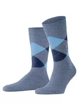 Носки Burlington, цвет blaugrau/dunkelblau/hellblau