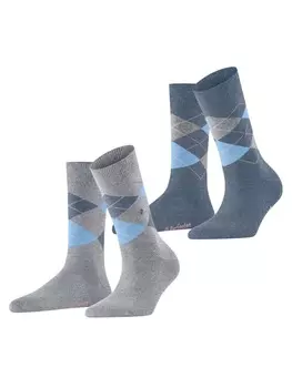 Носки Burlington, цвет grau/blau