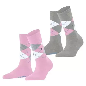 Носки BURLINGTON, цвет mottled grey/Rose