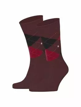 Носки Burlington, цвет rot/schwarz