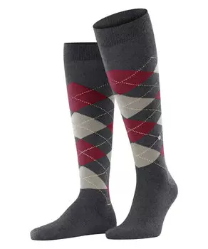 Носки Burlington Kniestrmpfe Edinburgh, серебряный