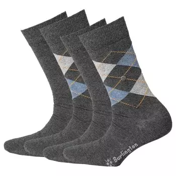 Носки BURLINGTON Socks, темно-серый