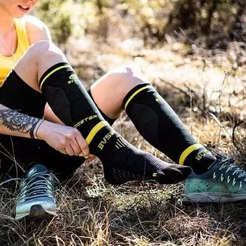 Носки BV Sport scr one evo, черный/черный/желтый