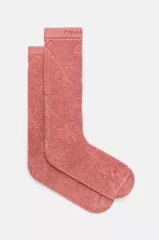 Носки Calvin Klein Jeans, розовый