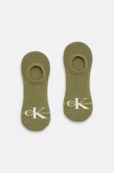 Носки Calvin Klein Jeans, зеленый