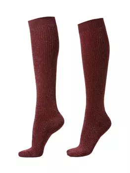 Носки CALZEDONIA Knee High Socks, цвет Blood red