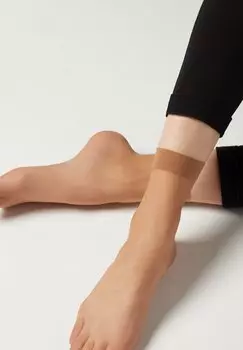 Носки Calzedonia, коричневый