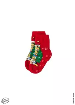 Носки Calzedonia, ярко-красный