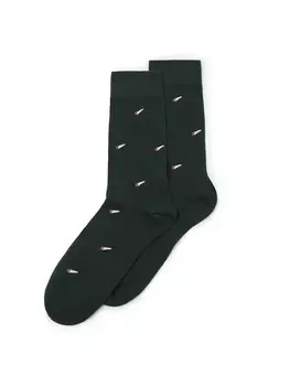Носки CALZEDONIA Socks, темно-зеленый