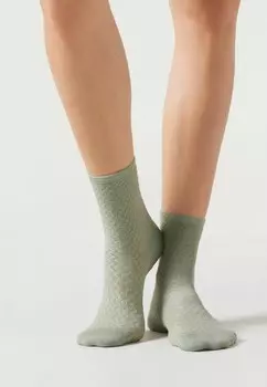 Носки Calzedonia, светло-зеленый
