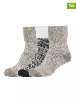 Носки camano 3er-Set: Socken, цвет Schwarz/Taupe