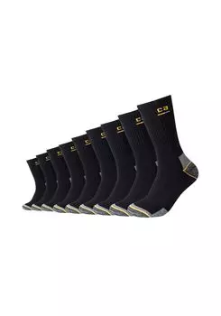 Носки camano Arbeits 9 шт work, черный