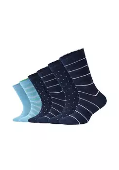 Носки Camano, голубой/темно-синий