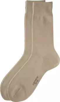 Носки camano Herren Business 2 шт, бежевый