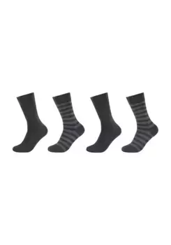 Носки Camano "Носки, 4 шт.", антрацит