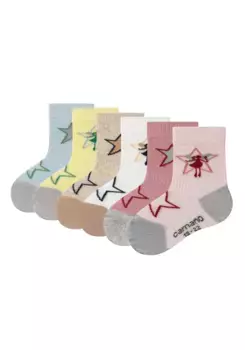 Носки Camano "Носки, 6 шт.", цвет Ros