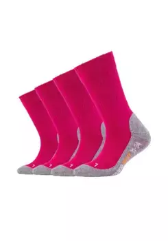 Носки Camano "Спортивные носки, 4 шт.", фуксия