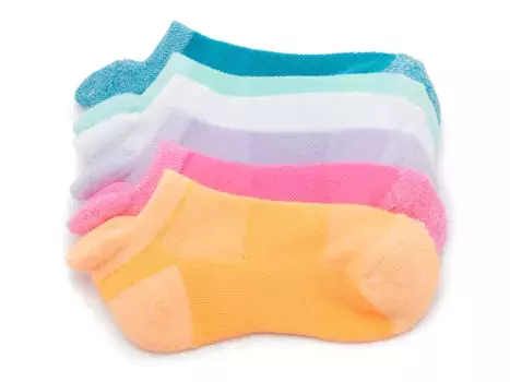 Носки Candy Kids' No Show Socks - 6 Pack Mix No. 6, цвет multicolor
