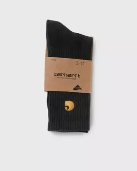 Носки Carhartt Wip Chase Socks, цвет black / gold