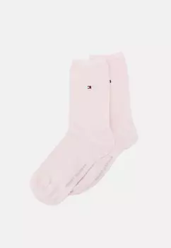 Носки CASUAL 2 PACK Tommy Hilfiger, светло-розовый