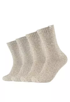 Носки CASUAL COZY 4 PACK Skechers, кремовый