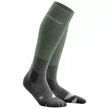 Носки Cep Hiking Merino long, зеленый