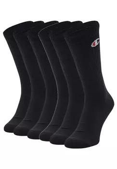 Носки Champion Crew Socks 6pk, черный