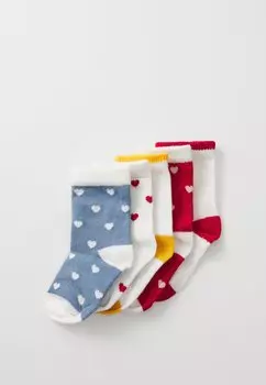 Носки CHAUSSETTES UNISEX 5 PACK Petit Bateau, темно-синий