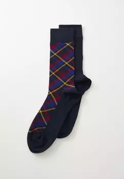 Носки CHECK SOCKS 2 PACK GANT, темно-синий