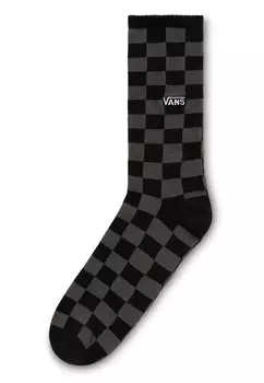 Носки CHECKERBOARD Vans, цвет black charcoal