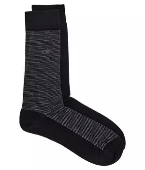Носки черные Calvin Klein, 2 пары