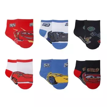 Носки четверти выреза Kachow для малышей Disney/Pixar's Cars 3 Licensed Character, цвет Cars