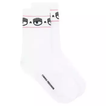 Носки Chiara Ferragni, белый
