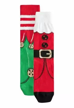 Носки CHRISTMAS PATTERN Next, красный