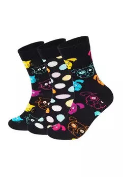 Носки CLASSIC DOG UNISEX 3 PACK Happy Socks, синий