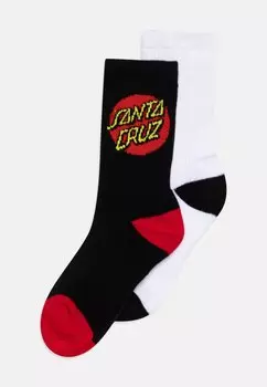 Носки CLASSIC DOT UNISEX 2 PACK Santa Cruz, цвет white/black